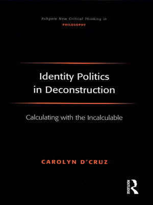 cover image of Identity Politics in Deconstruction